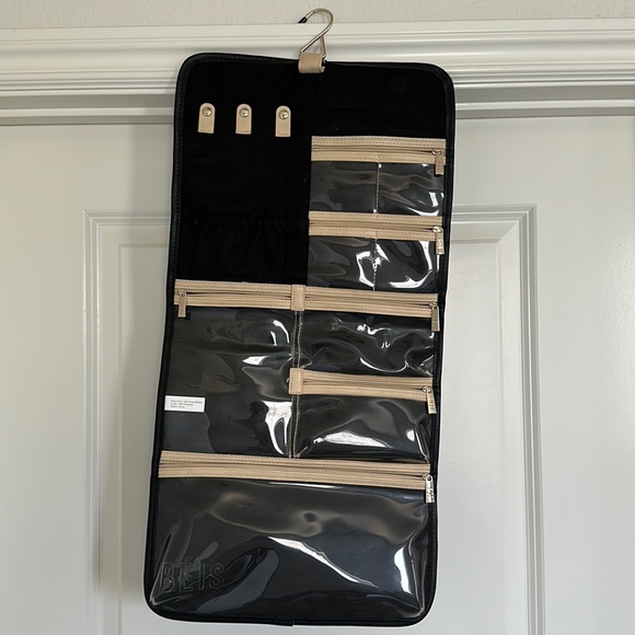 BEIS Bags Beis Hanging Jewelry Case In Black Poshmark